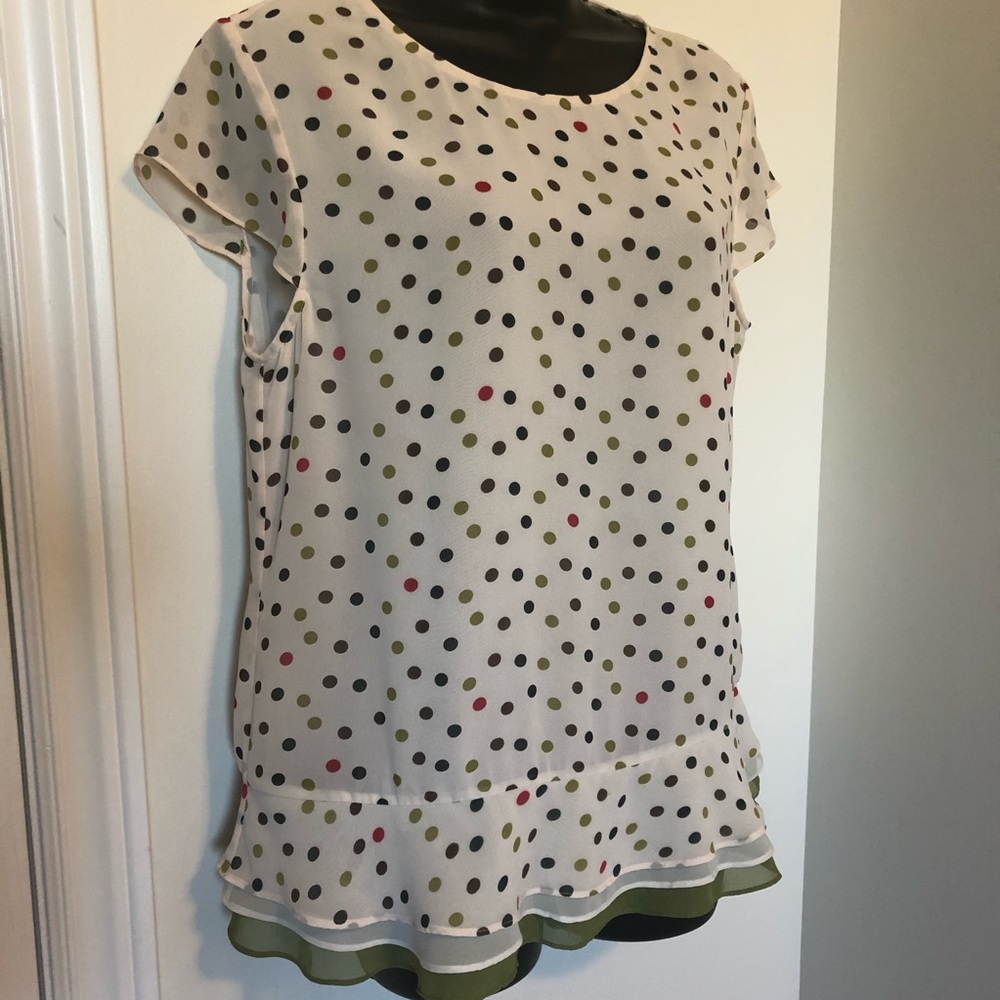 Ted Baker London Short Sleeved Blouse size 4 (10)